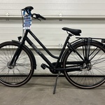 Dames stadsfiets 57 cm 3 versnellingen BSP, O-Seven N7, onyx black mat